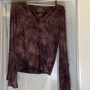 Long sleeve flow shirt